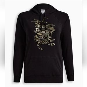Torrid Harry Potter I Solemnly Swear That I Am Up To No Good Hoodie Size 3